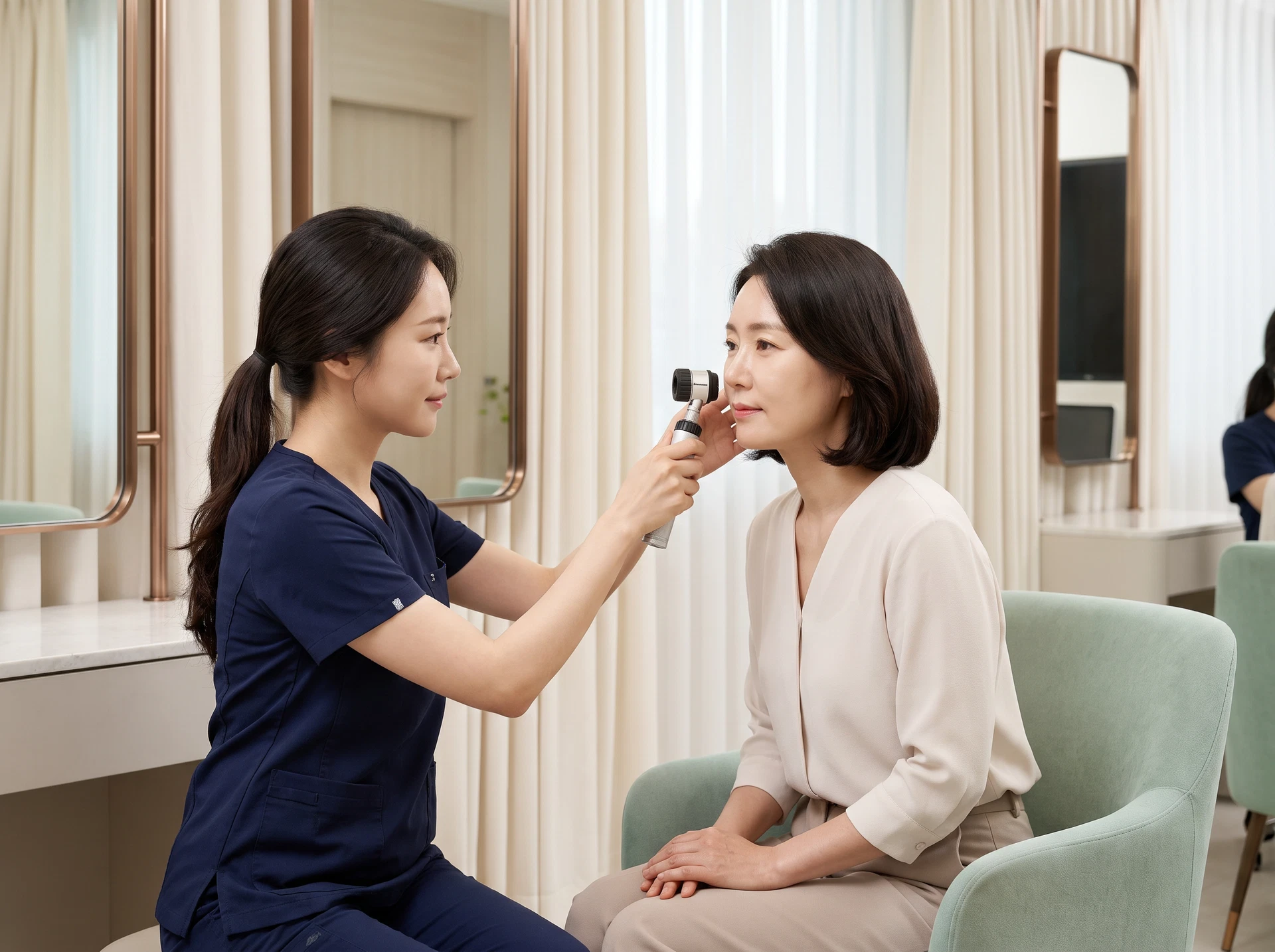 재발 적은 편평사마귀 듀얼레이저 제거 프로그램 이미지