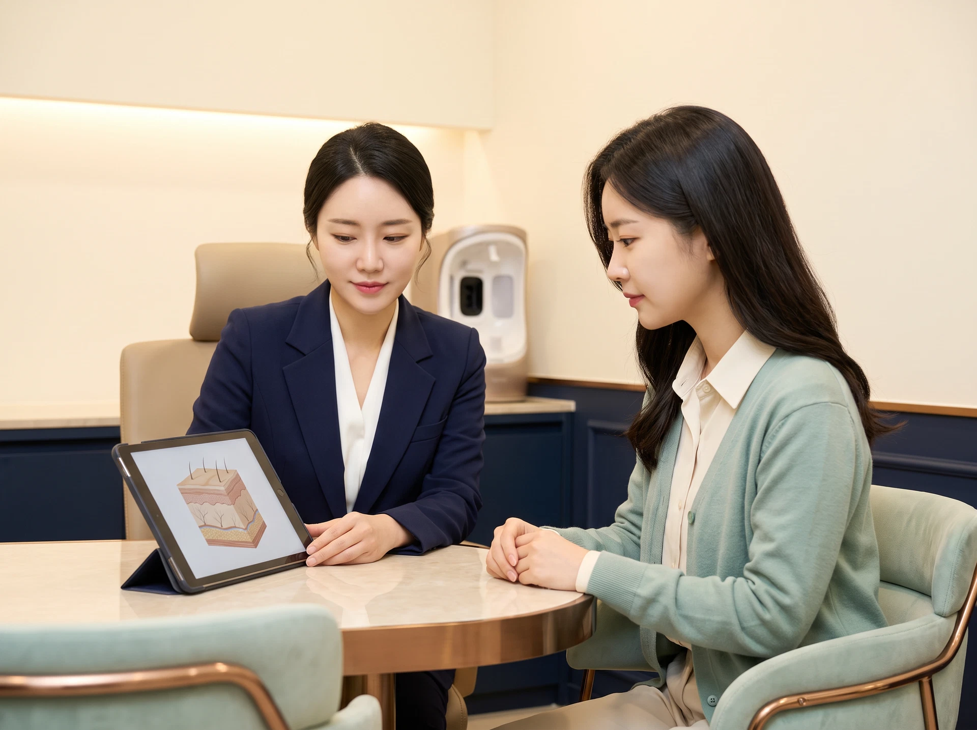 4-D레이어링 방식의 콜라겐 재생 프로그램 이미지