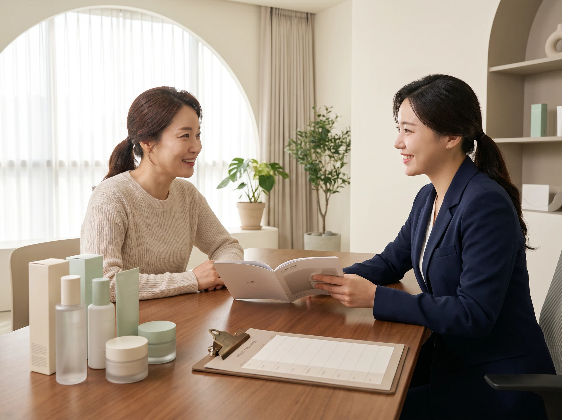 개인 상태에 맞춰, 피지선을 정확히 타격하는 여드름 재발 차단 패키지 프로그램 이미지